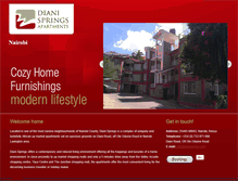 Tablet Screenshot of dianisprings.com